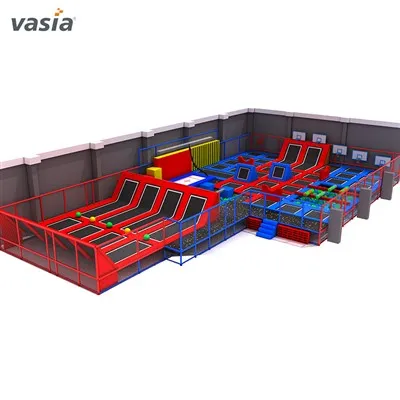 Rechteckiges Indoor-Trampolin